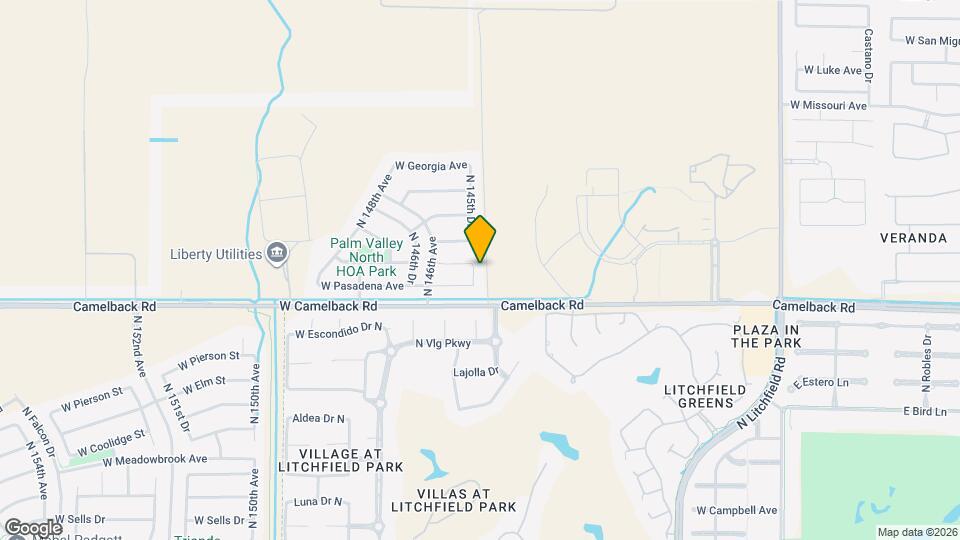 5077 N 145th Dr Map and Location Details