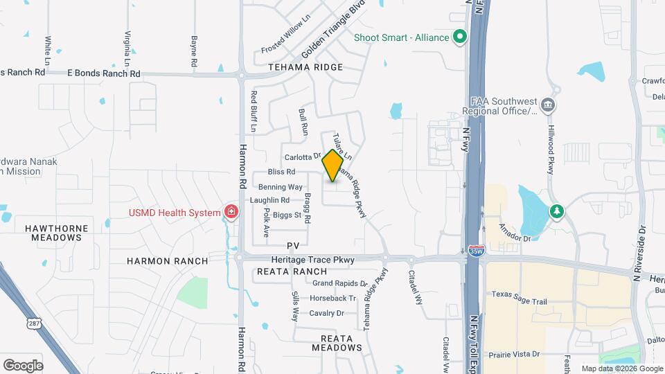 9901 Bend Ct Map and Location Details
