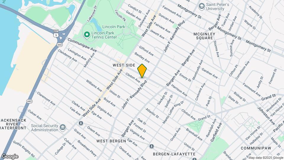 192 Clinton Ave-Unit -3H Map and Location Details