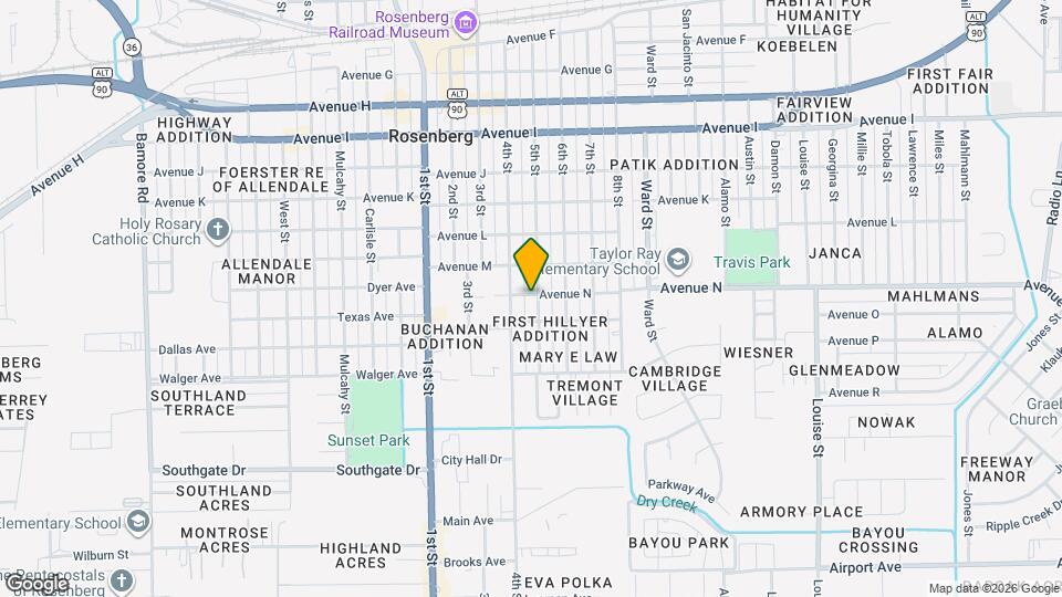 1600 5th St Map and Location Details