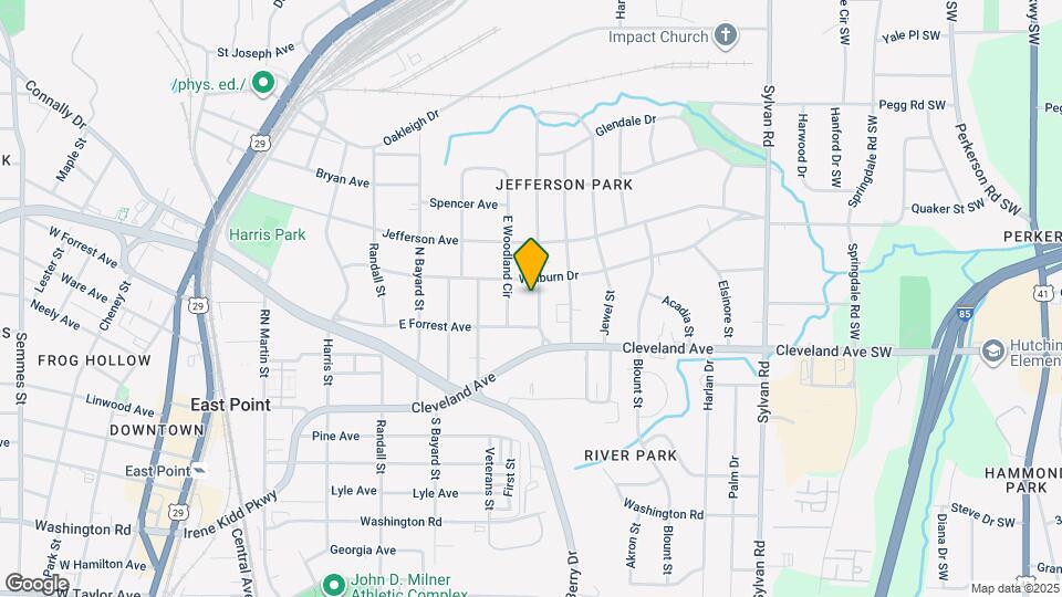 2649 Jefferson Terrace Map and Location Details