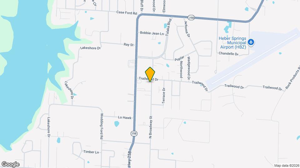 1622 N Broadway St Map and Location Details