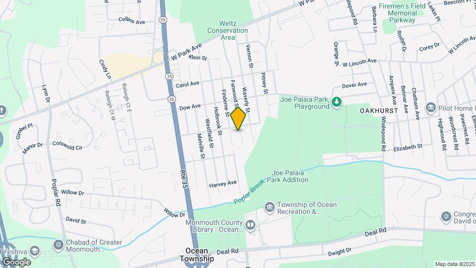 1706 Fanwood St Map and Location Details