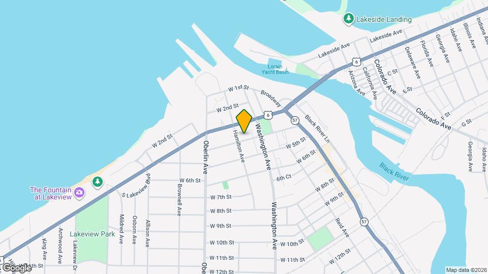 1026 W Fourth St Map and Location Details