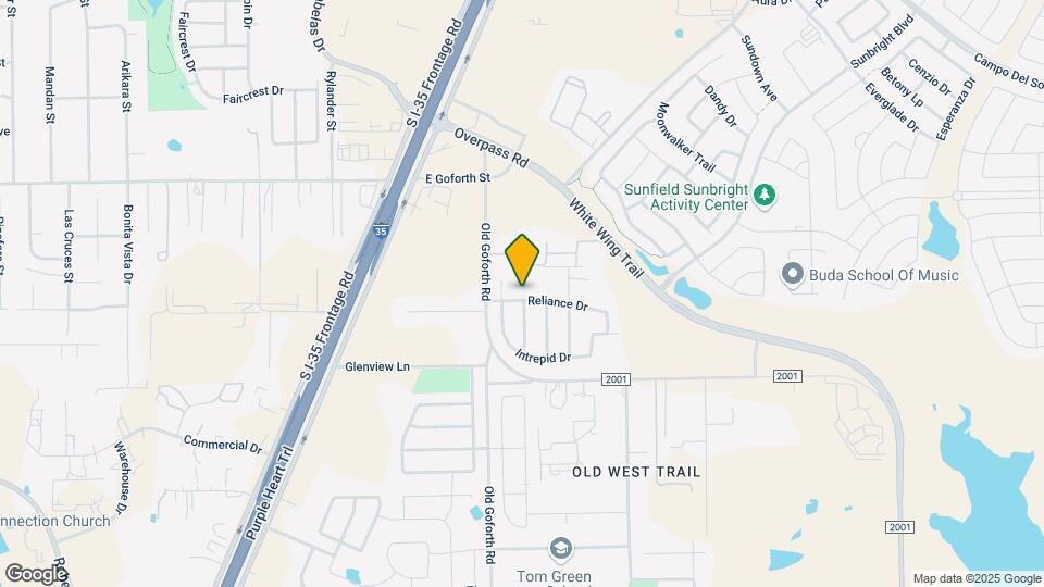 581 Reliance Dr Map and Location Details