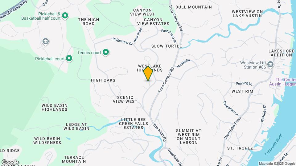 2005 S Oak Canyon Rd Map and Location Details