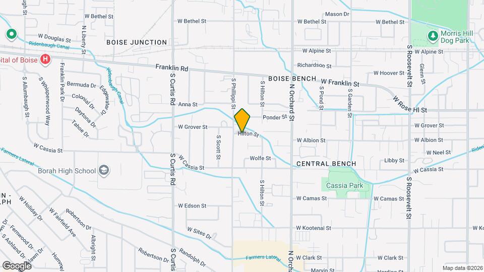 5349 W Grover St Map and Location Details