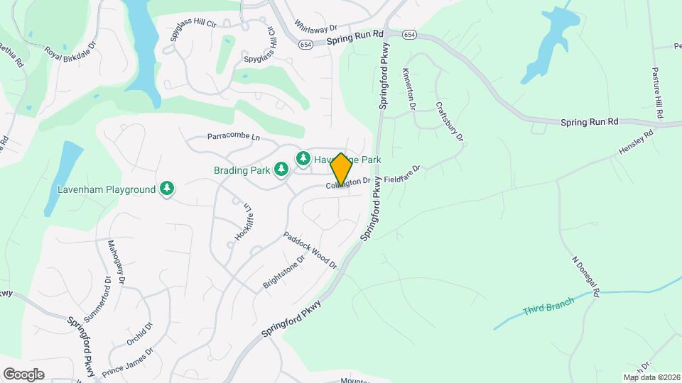 14106 Ashmill Dr Map and Location Details