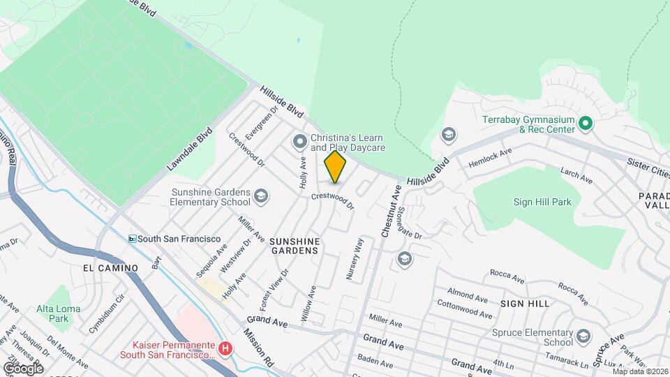 401 Dolores Wy, Unit 401 Map and Location Details