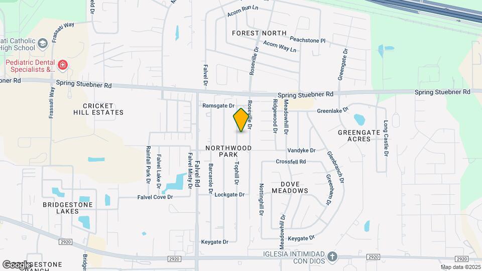 21722 Tophill Dr Map and Location Details