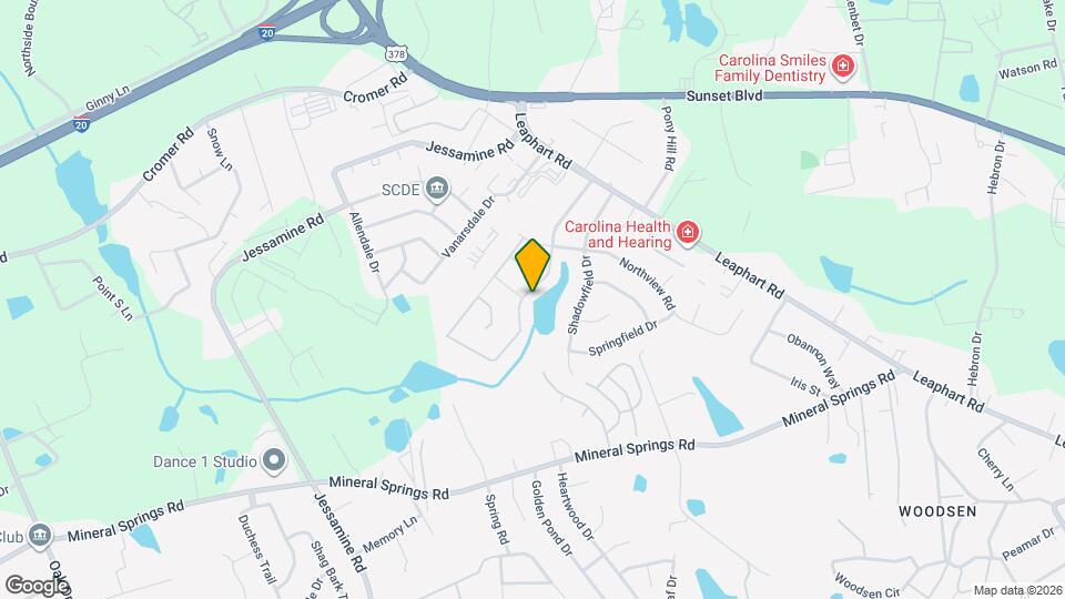 215 Laurel Meadows Dr Mapa y Detalles de la Ubicación