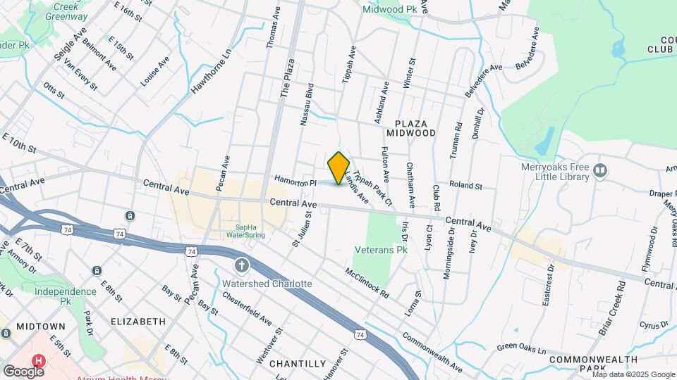 2016 Hamorton Pl Map and Location Details