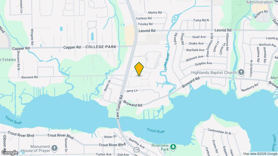 10356 Centerwood Ct Map and Location Details