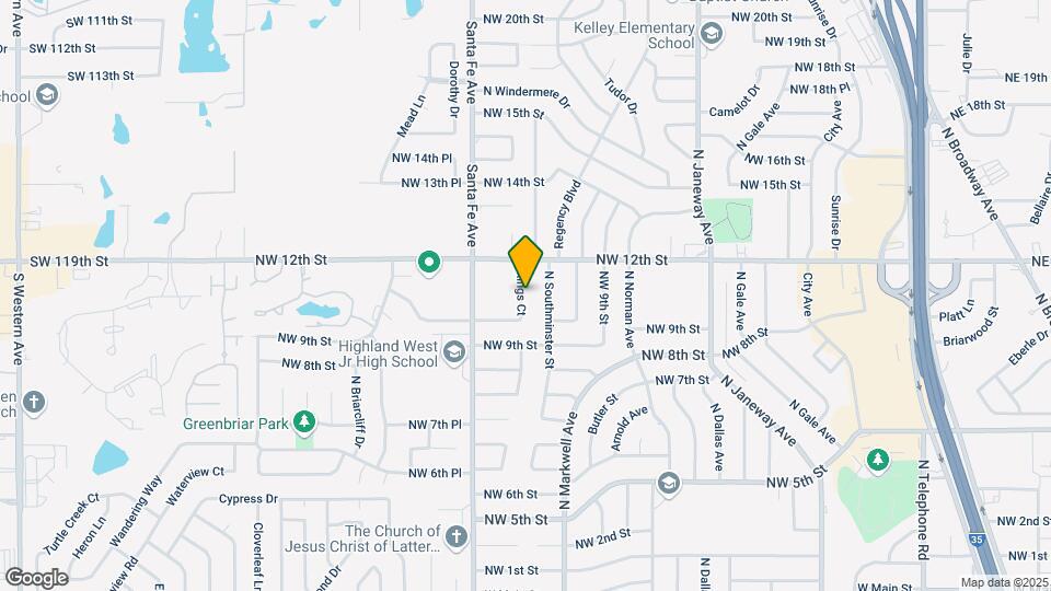 1120 Kings Ct Map and Location Details