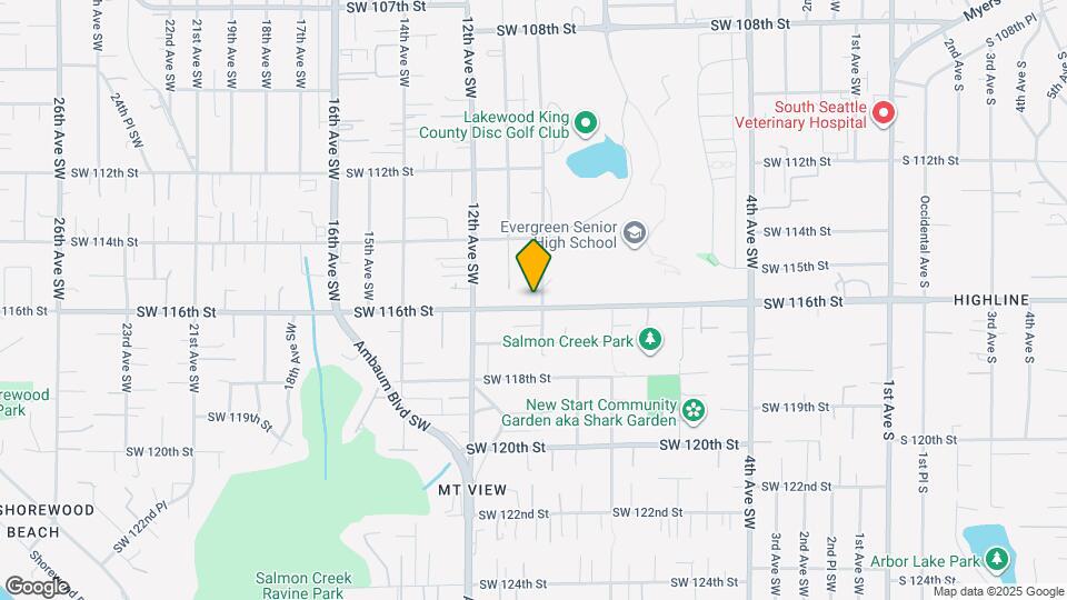 1004 SW 116th St Map and Location Details