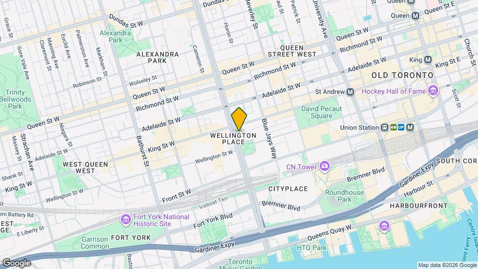 57 Spadina Ave. Map and Location Details