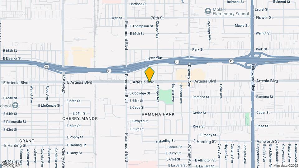 3030 E Artesia Blvd Map and Location Details