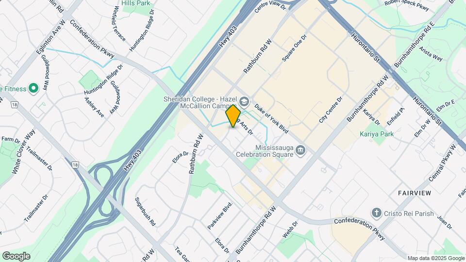 370 Square One Dr Map and Location Details