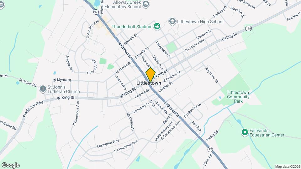 14-16 S Queen St Map and Location Details