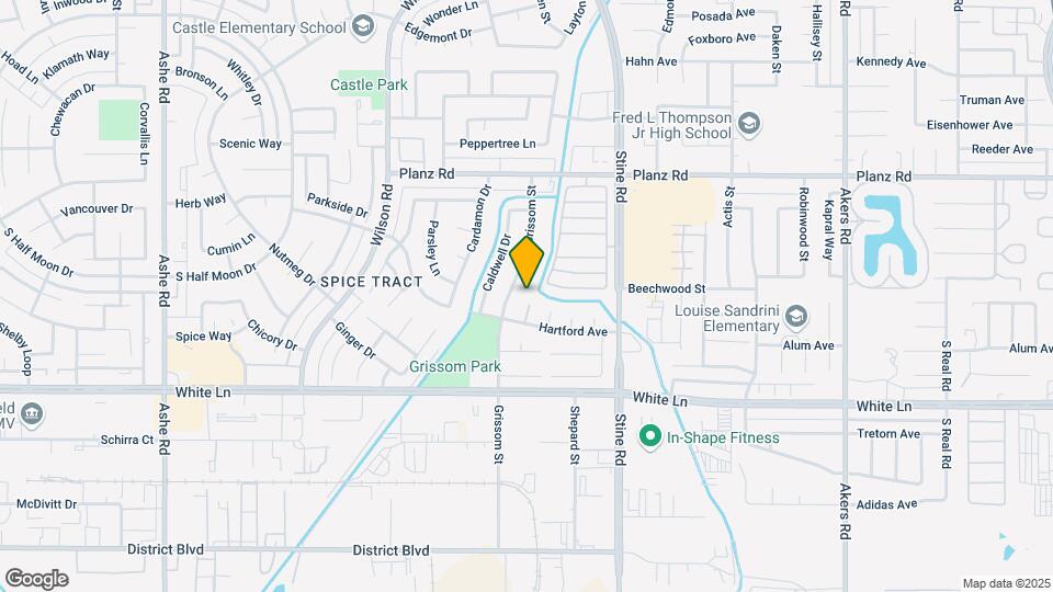 3701 Halford Ct Map and Location Details
