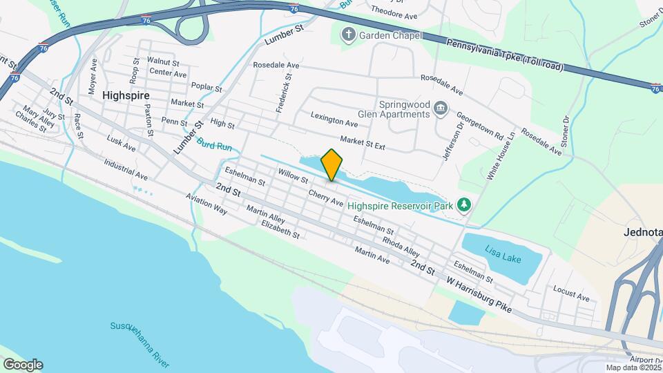 520 Willow St Map and Location Details