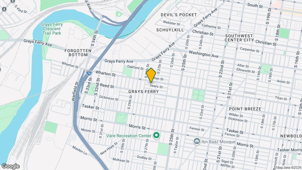 2723 Sears St Map and Location Details