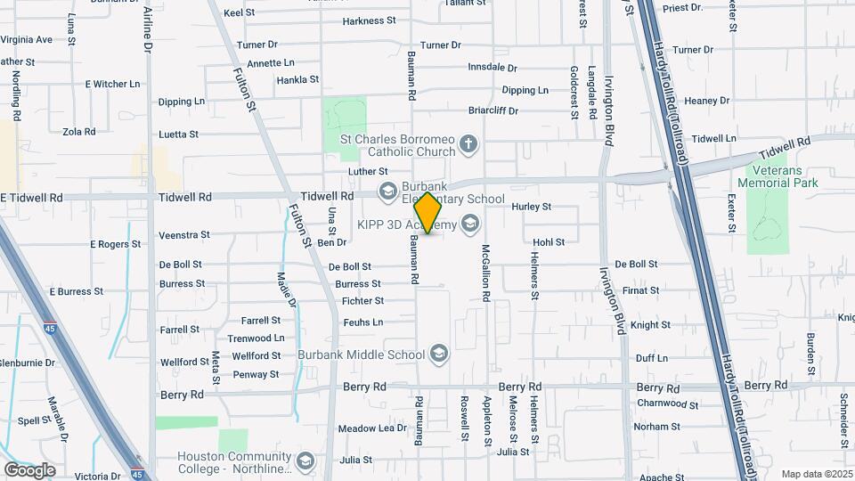 318 Charlock St Map and Location Details