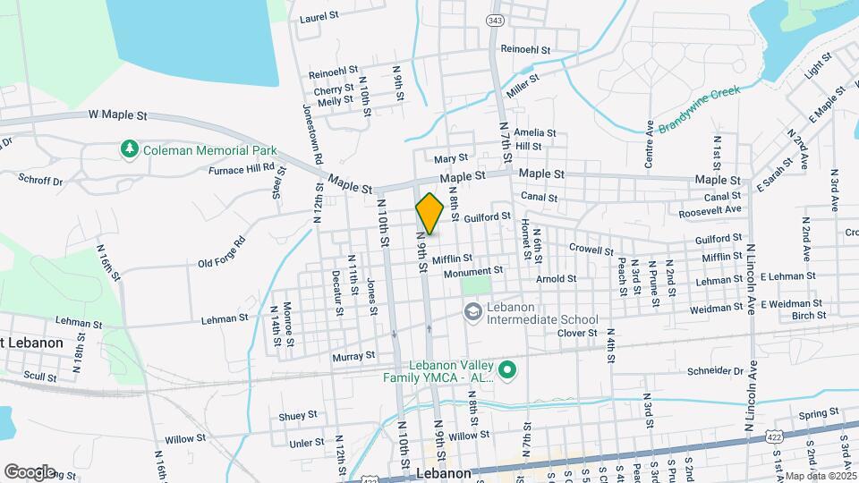 520 - 528 N 9th St Mapa y Detalles de la Ubicación