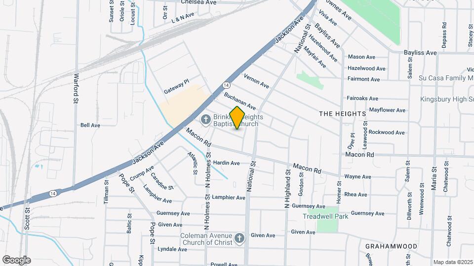 3364 Rosamond Ave Map and Location Details