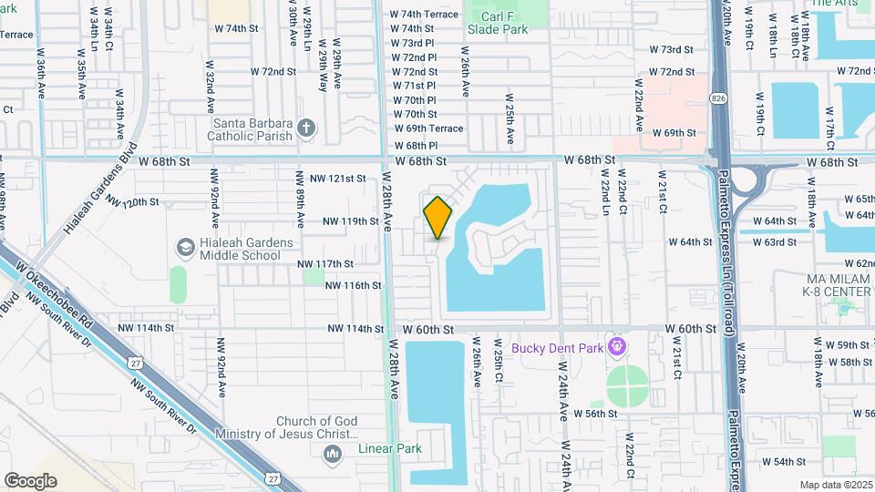 6385 W 27th Ave Map and Location Details
