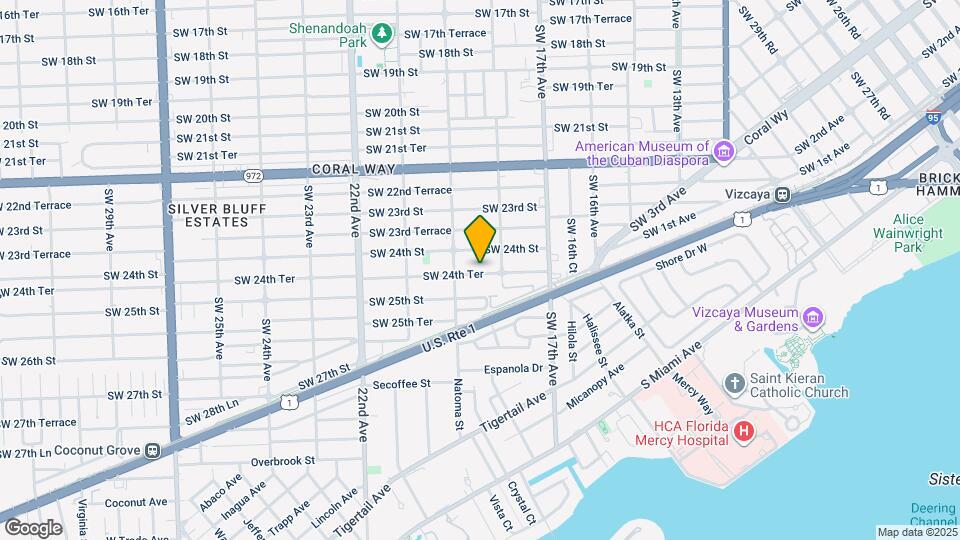 1853 SW 24th Ter Mapa y Detalles de la Ubicación