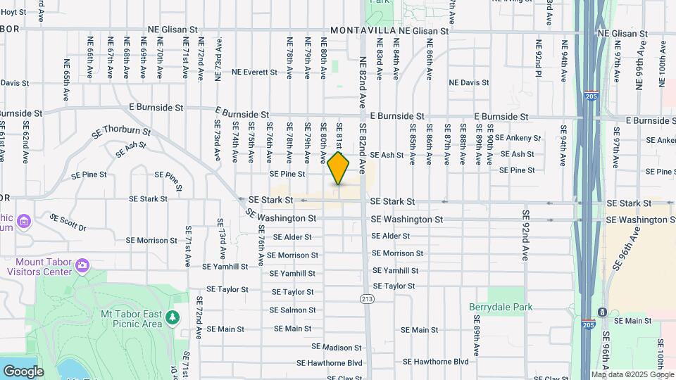345 SE 81st Ave Map and Location Details