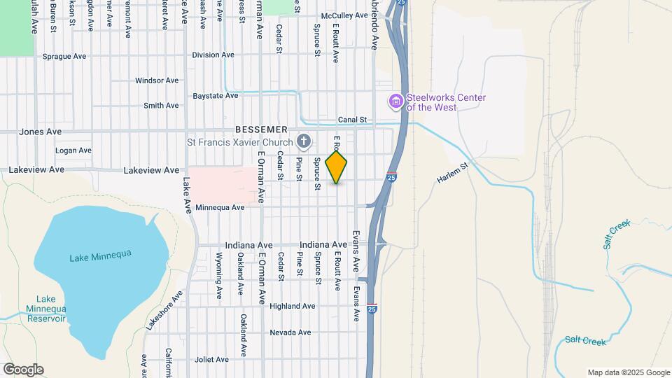 1907 E Routt Ave Map and Location Details