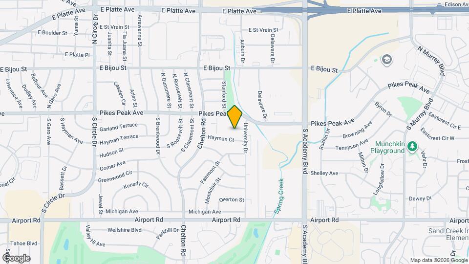 3639 Garland Ct Map and Location Details