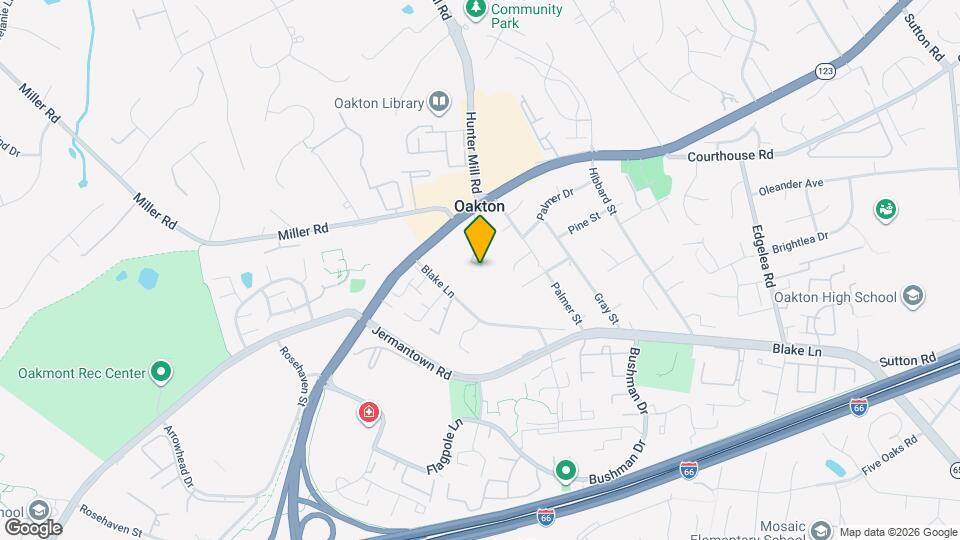 3023 Oakton Meadows Ct Map and Location Details