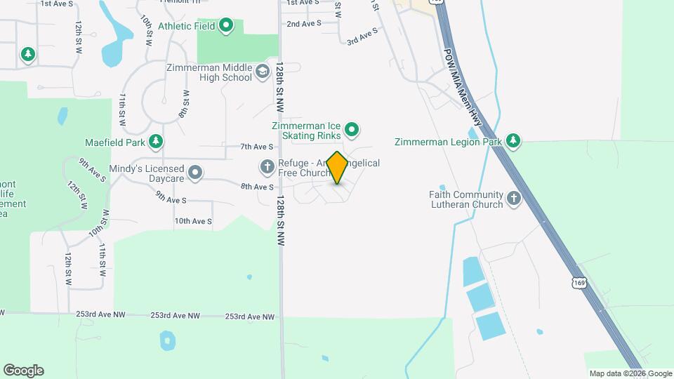 12650 Pond View Rd Map and Location Details