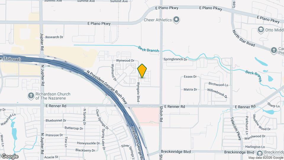 332 Blackthorne Dr Map and Location Details