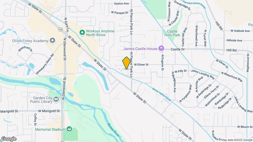 4807 N Fortune Ln Map and Location Details