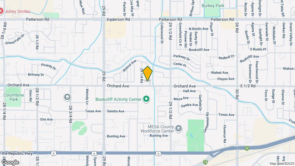 551 Garfield Dr Map and Location Details