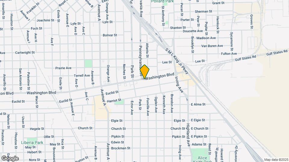 891 Washington St Map and Location Details