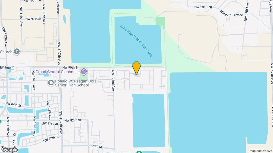 10855 NW 102nd Pl Map and Location Details