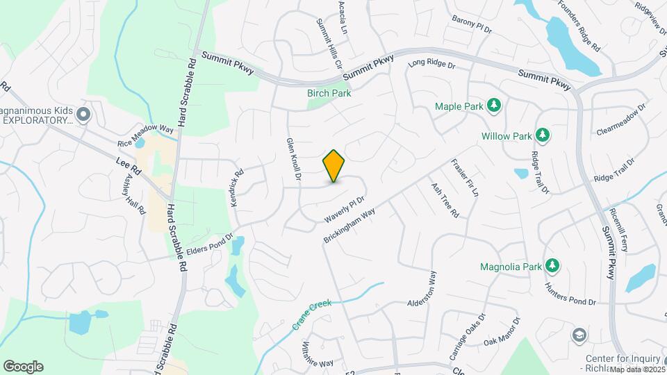 1122 Waverly Pl Dr Map and Location Details