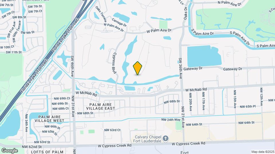 4024 S Cypress Dr Map and Location Details
