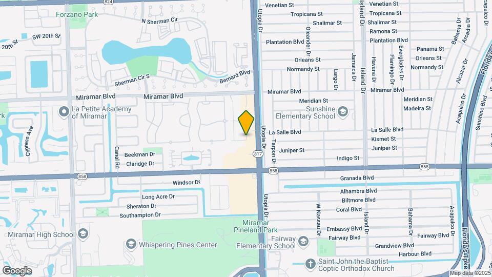 2832 SW 81st Ave Map and Location Details
