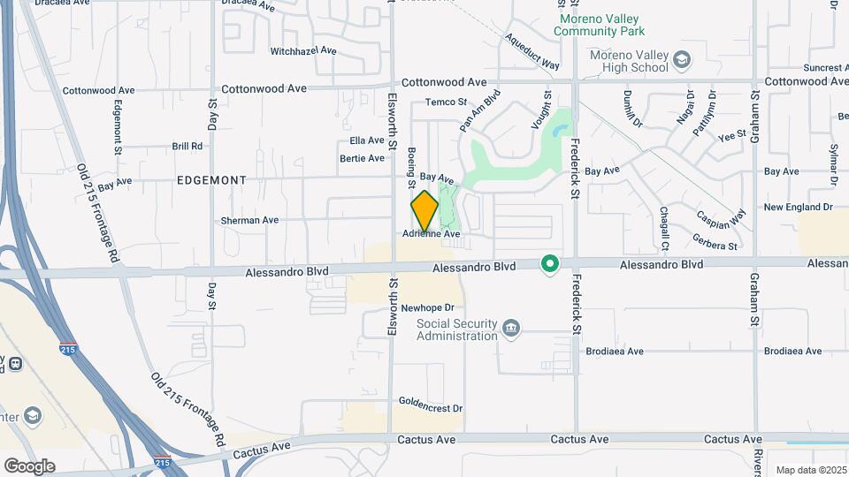 22561 Adriene Ave Mapa y Detalles de la Ubicación