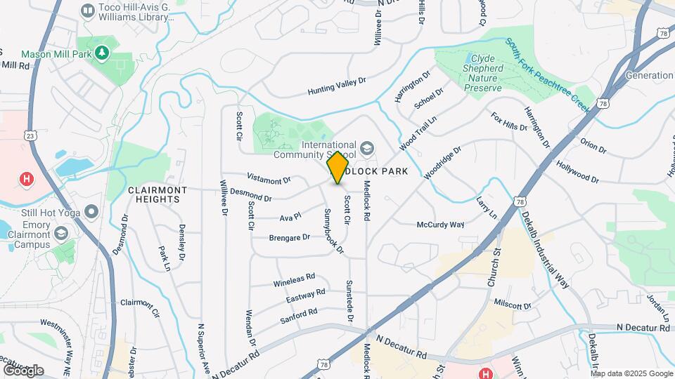 810 Scott Cir Map and Location Details