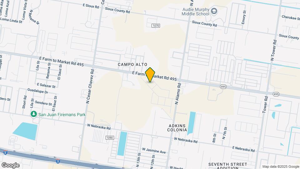 1230 Valle Vista St Mapa y Detalles de la Ubicación