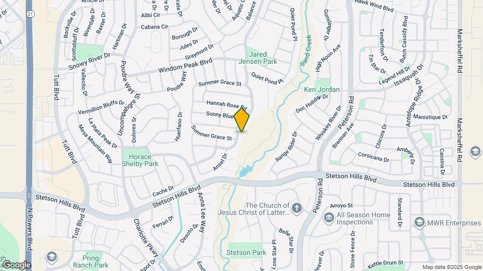 6835 Akerman Dr Map and Location Details