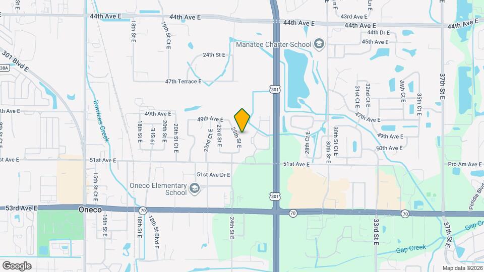 5009 25th St E Map and Location Details