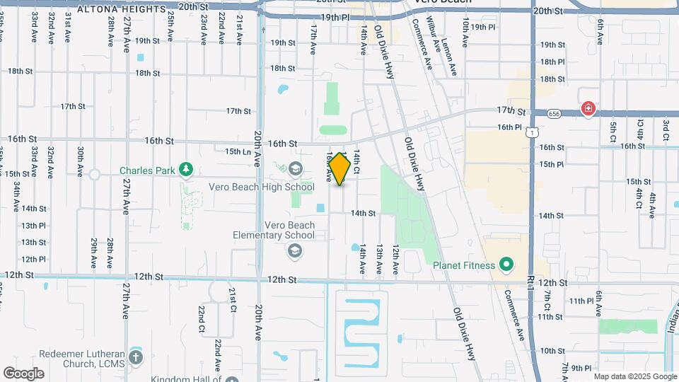 1455 15th Ave Map and Location Details